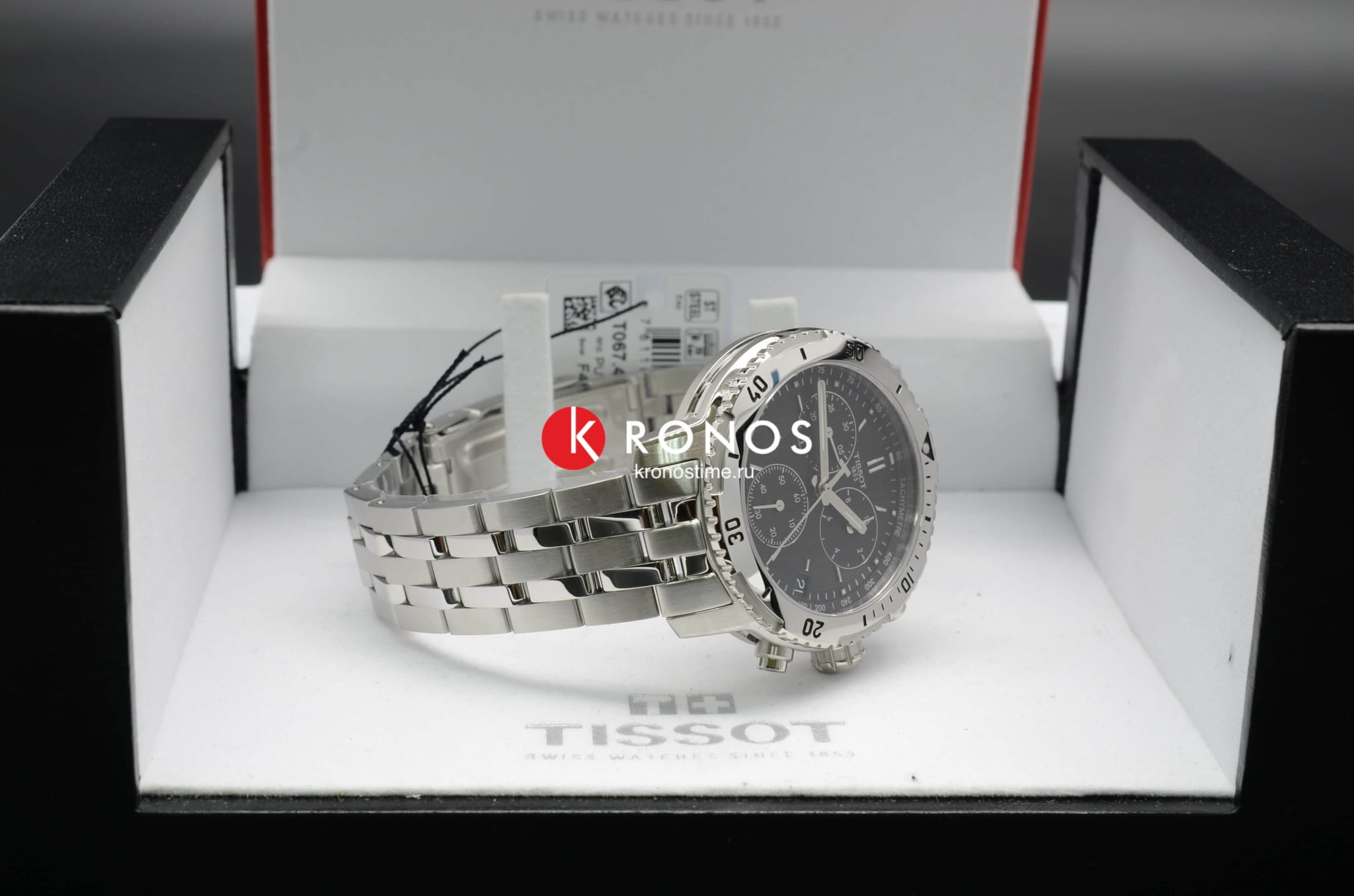 Оригинальные часы Tissot Tissot PRS 200 T067.417.11.051.01 кварцевые калибр механизма eta g10.212 общий вид